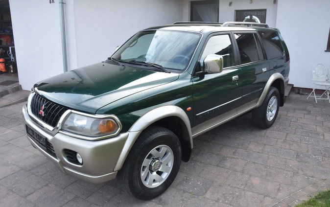 Mitsubishi Pajero cena 29900 przebieg: 163020, rok produkcji 2002 z Goniądz małe 781